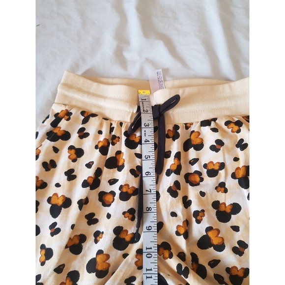 Minnie Mouse Womens Size Small Lounge Wear Pants Animal Print Disney Sleepwear - Picture 10 of 12